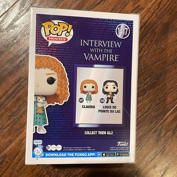 Interview With the Vampire Claudia Funko Pop Nosferatu Dracula Goth Anne Rice - Picture 3 of 6